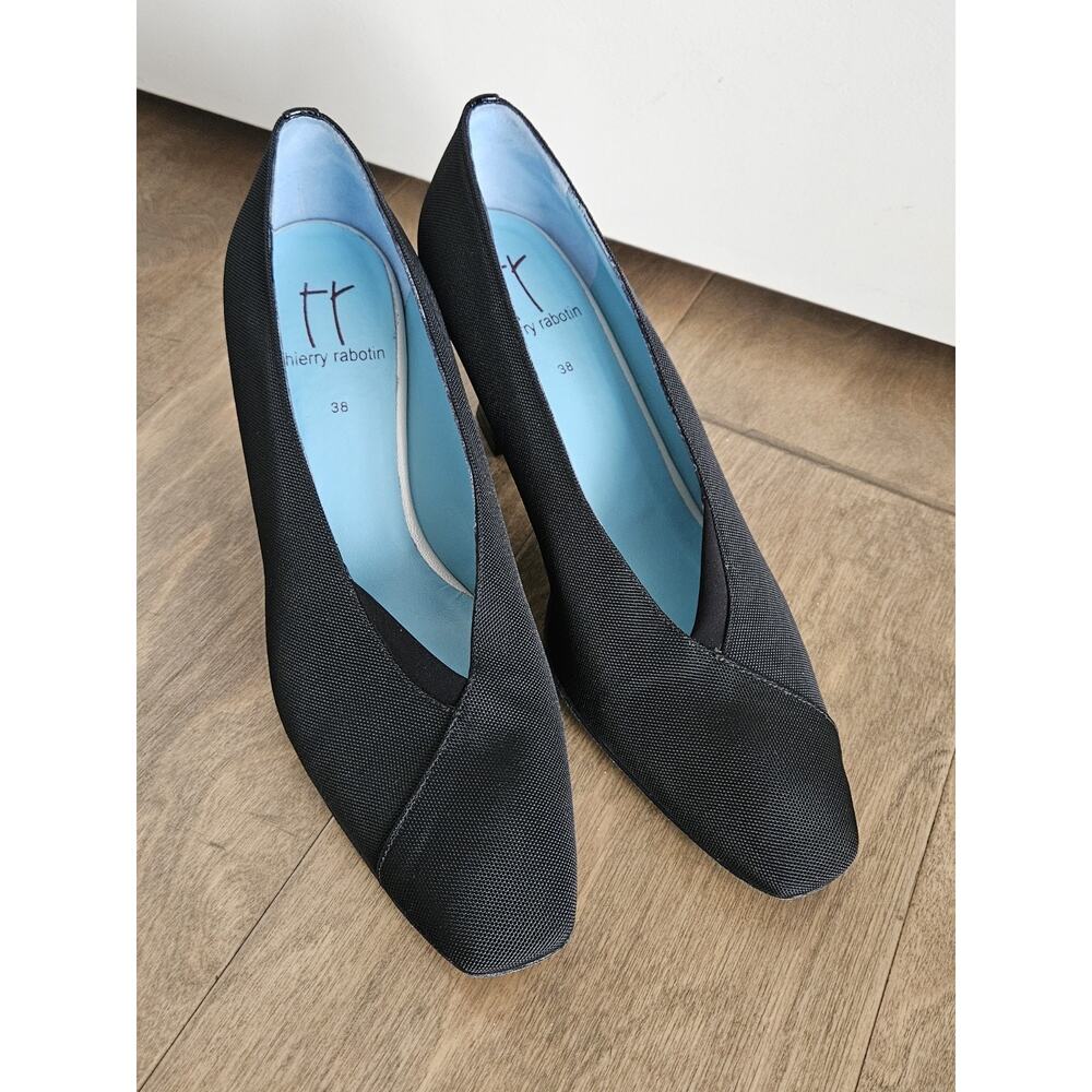 Shoes Women Thierry Rabotin Black Heels Pumps Shoe Sz 38 / 8